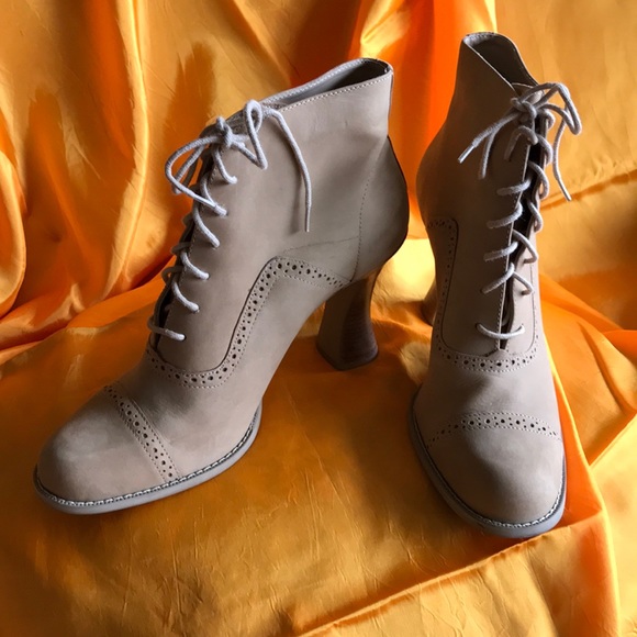 Euroclub Creation by Sebastian Platto Shoes - SOLD💰Vintage Oxford Wingtip Leather Ankle Boot